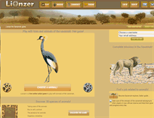 Tablet Screenshot of lionzer.com